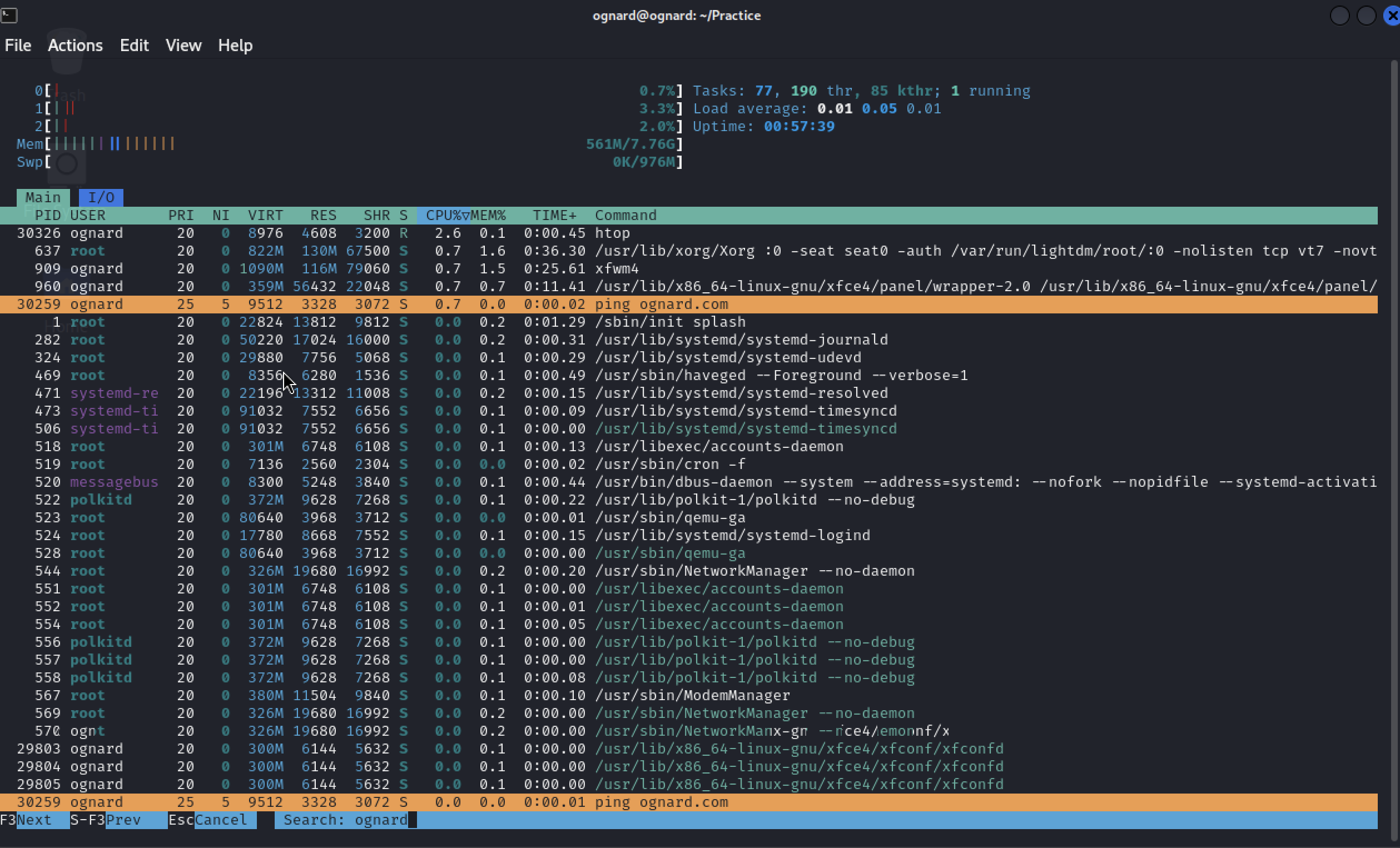 htop Preview